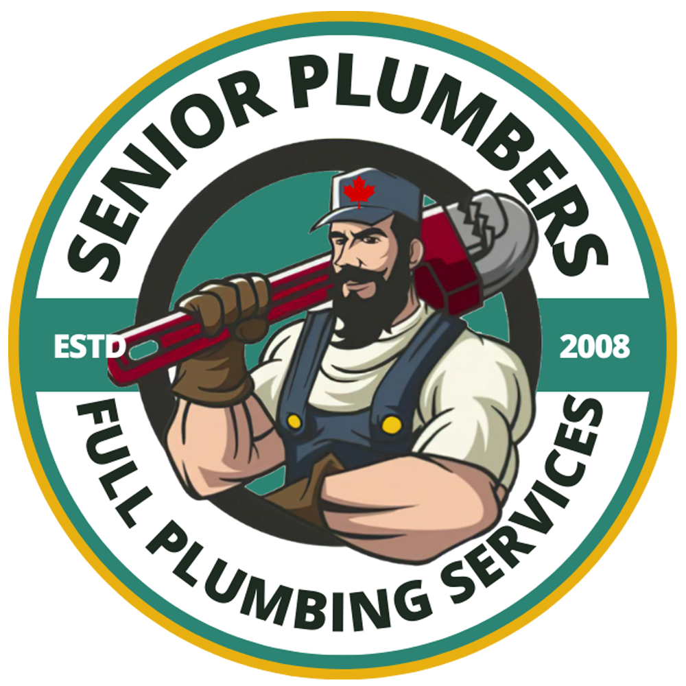 SENIOR PLUMBERS™ plumbing company logo