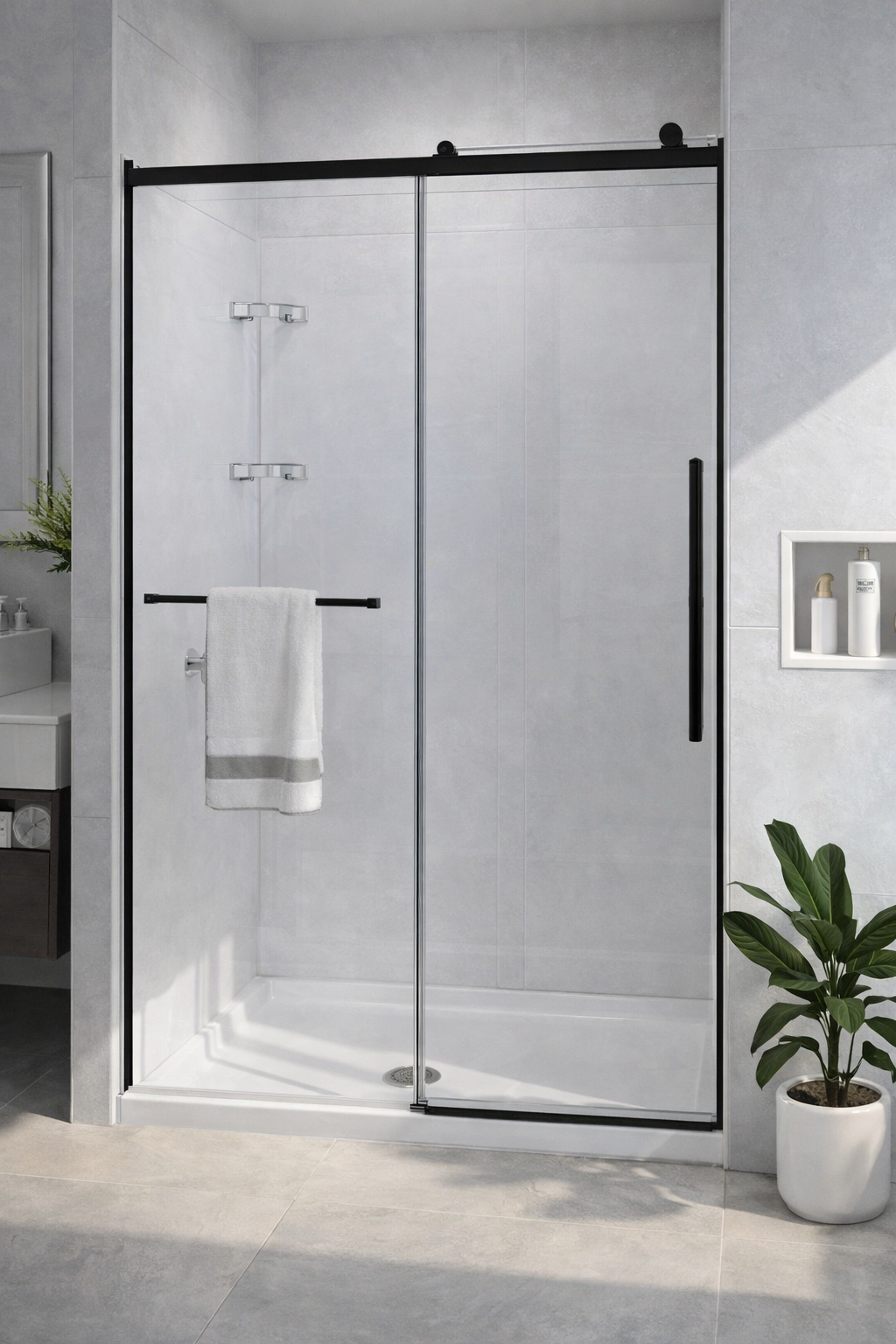 Shower Unit for Bathroom Renovations installed by SENIOR PLUMBERS™ in the Greater Toronto Area