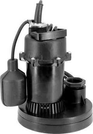 Basement sump pump system for flood protection installation