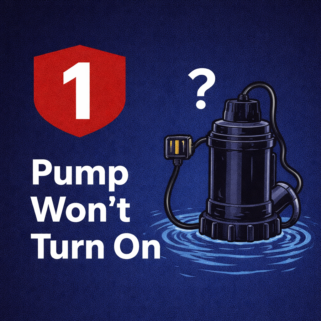 Sump Pump Won’t Turn On