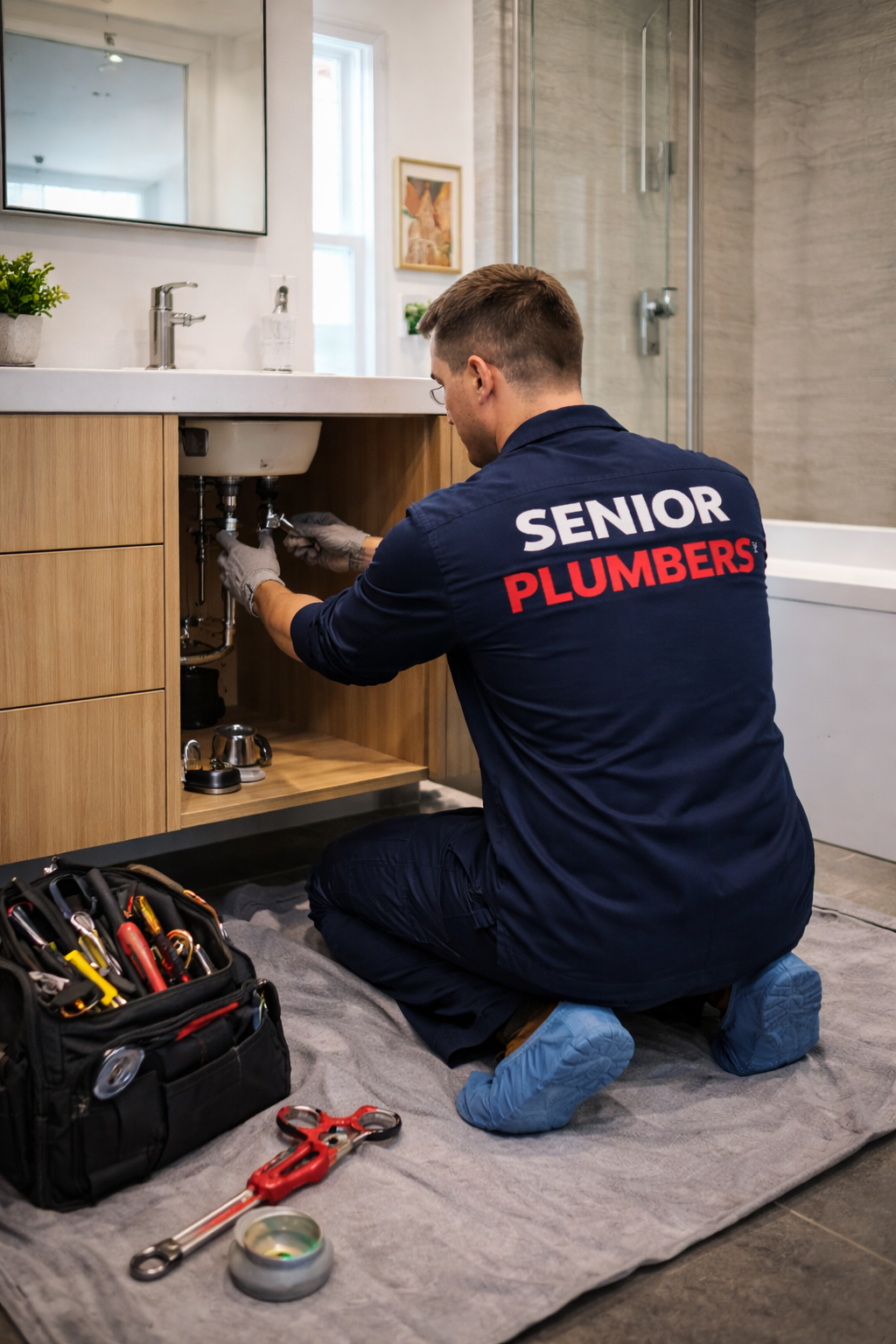 Clean and precise condo unit plumbing service in York Region by Senior Plumbers™