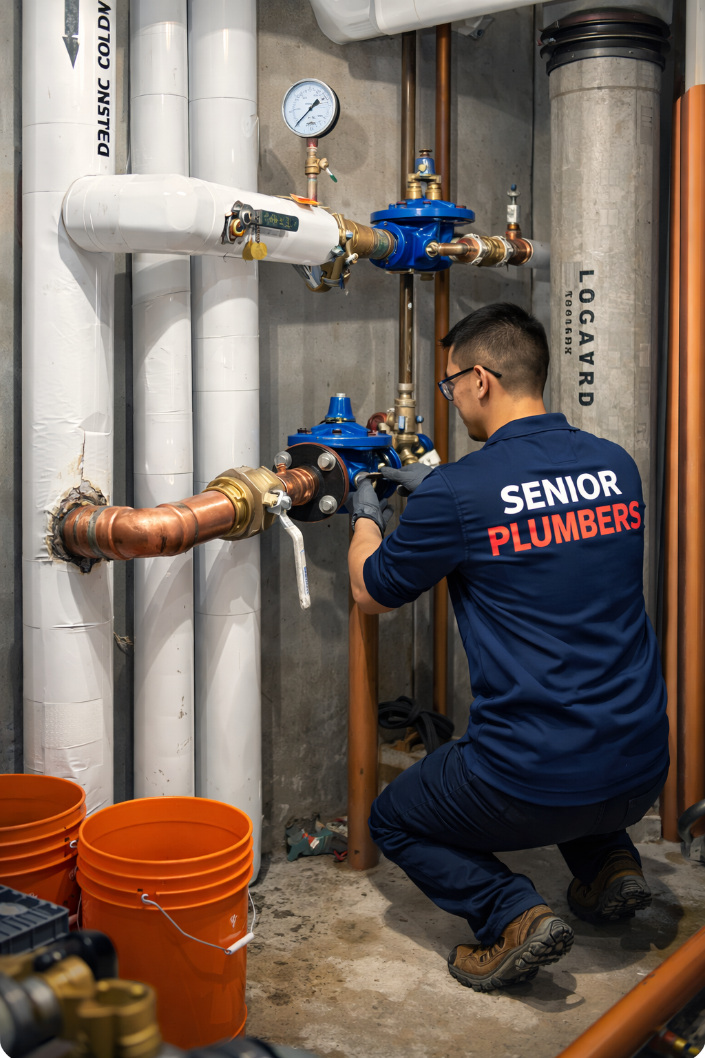PRV pressure reducing valve service York Region SENIOR PLUMBERS™